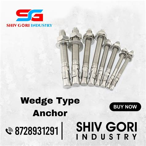 Mild Steel Wedge Anchor Fasteners Length More Than Inch At Rs