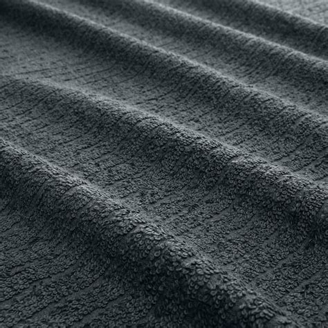 VÅgsjÖn Bath Towel Dark Grey 70x140 Cm Ikea