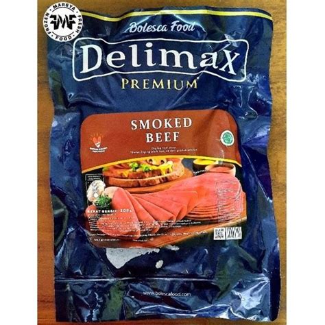 Jual Delimax Smoked Beef Gr Shopee Indonesia