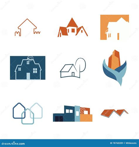 House Logos Architecture Logos Property Logos Vector Logos In Black