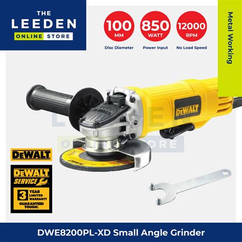 Dewalt Dwe Pl Mm Small Angle Grinder W Paddle Switch Sag By