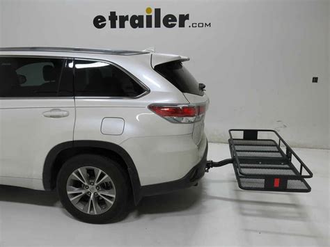 2012 Toyota Highlander 24x60 Curt Cargo Carrier for 2" Hitches - Steel