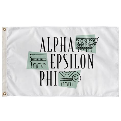 Alpha Epsilon Phi Flags Greek Banners Sorority Ts Dg2 Designergreek2