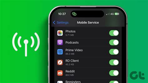 Ways To Limit Cellular Data Usage On Iphone Guiding Tech