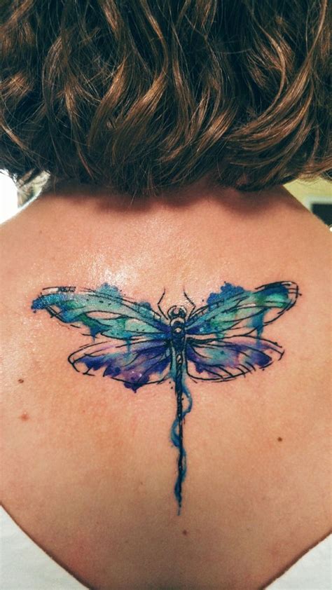 Watercolor Dragonfly Tattoo Designs, Ideas and Meaning - Tattoos For You