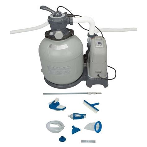 Intex Intex 2650 Gph Sand Filter Pump And Saltwater System Set With