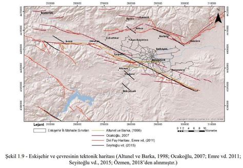 Eski Ehir Deprem Risk Haritas Eski Ehir Deprem B Lgesi Mi Zemini