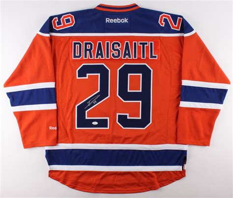 Leon Draisaitl Signed Oilers Jersey (JSA COA) | Pristine Auction