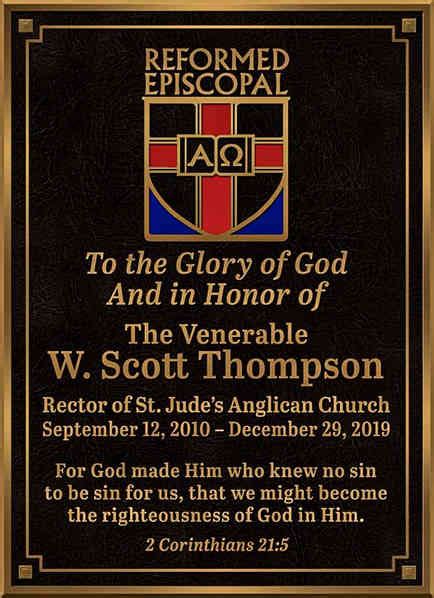 Church Plaques | Longview Graphics | Raleigh NC