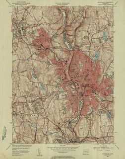 Waterbury Quadrangle 1955 USGS Topographic Map 1 24 000 Flickr