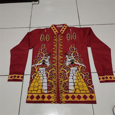 Jual Batik Nias Batik Anak Usia Tahun Postur Slim Shopee Indonesia