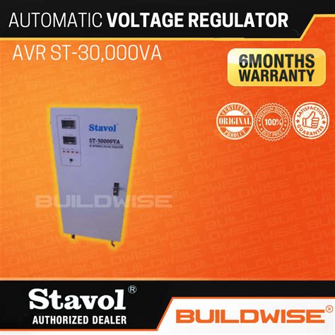 Stavol Avr Watts Automatic Voltage Regulator St Va Buildwise