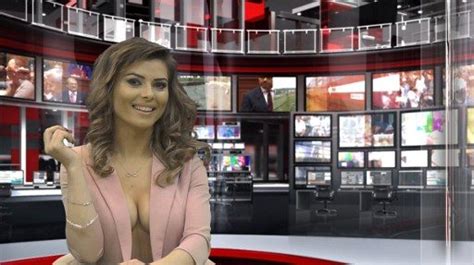 Albanian news anchors go 'topless' to boost audience