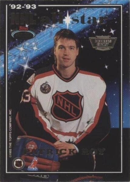 Topps Stadium Club All Stars Members Only Preb Patrick Roy