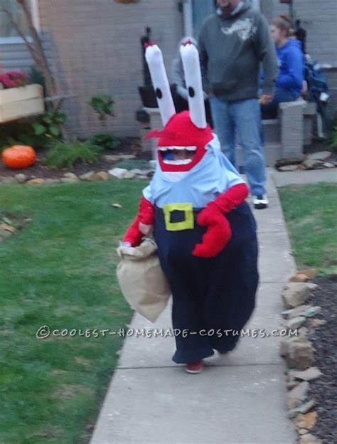 How To Make A Mr Krabs Halloween Costume Ann S Blog