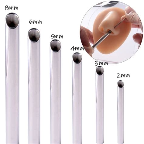 Stainless Steel Body Piercing Needle Piercing Tools Receiving Tube Body Puncture Piercing Tool