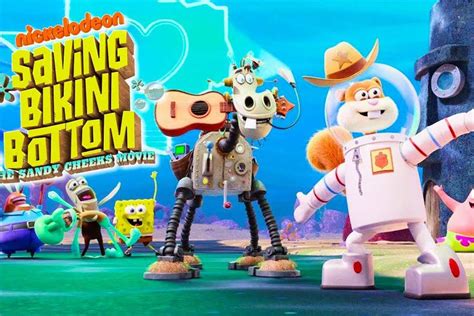 Netflix Drops Trailer Of Saving Bikini Bottom The Sandy Cheeks Movie