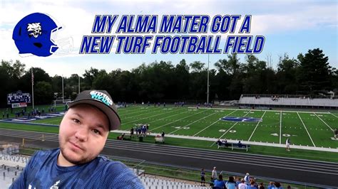 My Alma Mater Got A New Turf Football Field Cambridge Bobcats