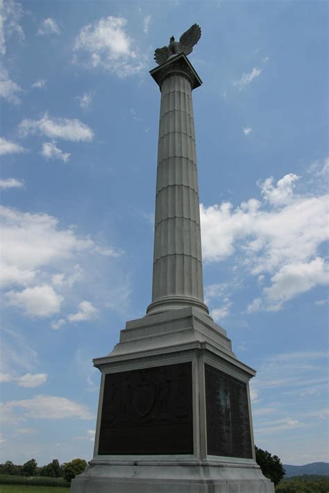 New York Monument At Antietam National Battlefield Sharps Flickr