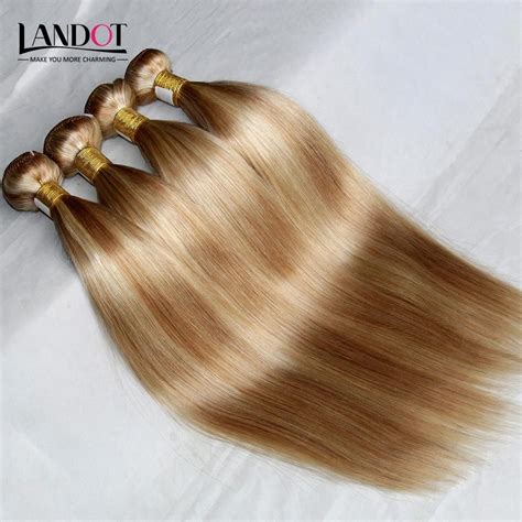 Piano Human Hair Weave Brazilian Malaysian Indian Peruvian Straight