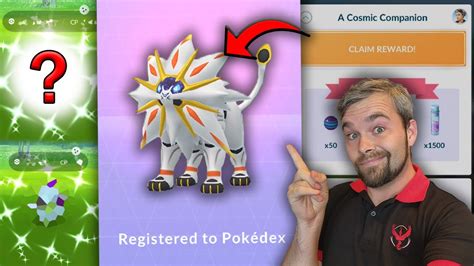 How To Get Solgaleo Lunala Cosmic Companion Research Completed