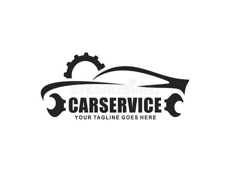 Car Service Logo Stock Vector Illustration Of Fast 268986032