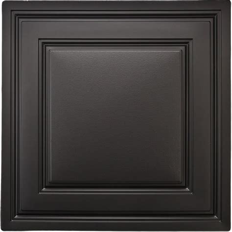 Stratford | Vinyl Drop Ceiling Tiles| Black PVC Ceiling Tiles