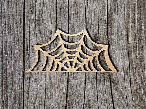 Spider Web Shape Laser Cut Unfinished Wood Cutout Shapes Always Check Sizes and Measure - Etsy