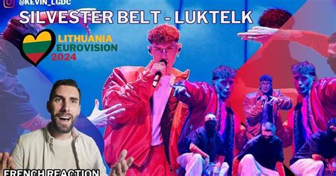 French Reaction To Silvester Belt Luktelk Lithuania Eurovision