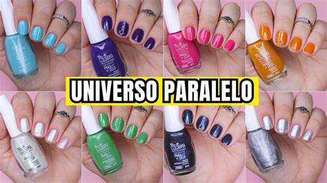 ESMALTES UNIVERSO PARALELO COLORAMA YouTube