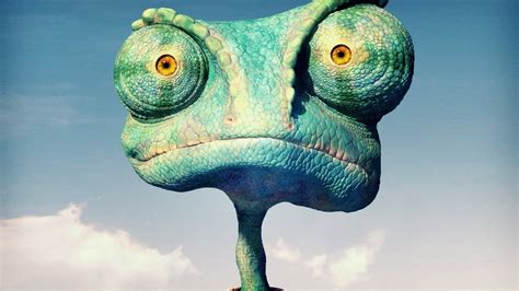 Green lizard illustration, movies, Rango, Project X, animated movies HD ...