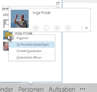 Favoriten F R Kontakte Microsoft Community