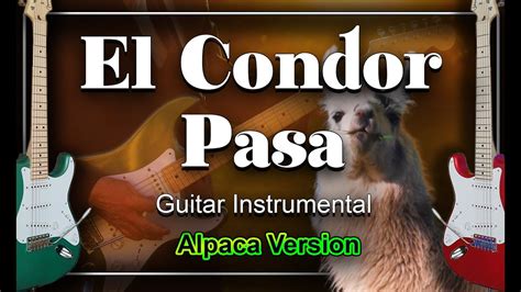 El Condor Pasa Guitar Instrumental Cover YouTube