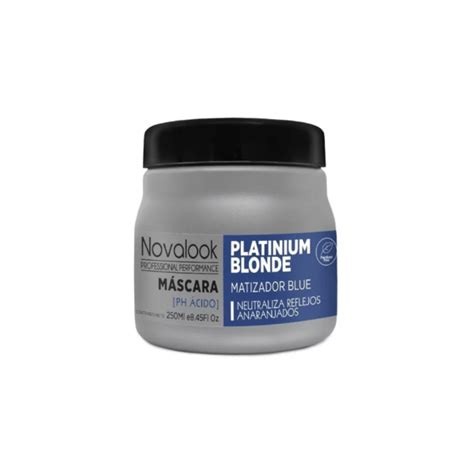 Mascara Matizador Azul Blonde Rubios Ml Acido Novalook Paseo De