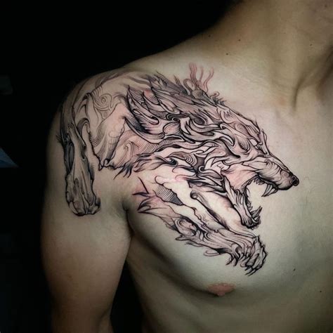 Wolf Tattoo, Wolf Tattoo Designs, Lone Wolf Tattoo, Tribal Wolf Tattoo ...