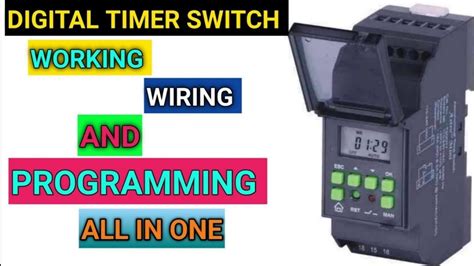 Digital Timer Switch Gic Timer Connection Gic Digital Timer Setting