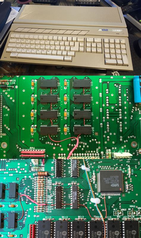 Atari 520 Stfm Płyta Rev 11 Cio3414 001 Forum Atarum
