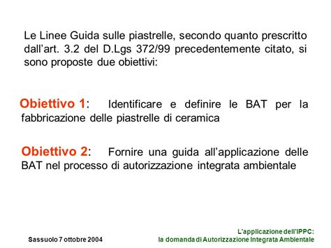 Sassuolo Ottobre Lapplicazione Dellippc La Domanda Di