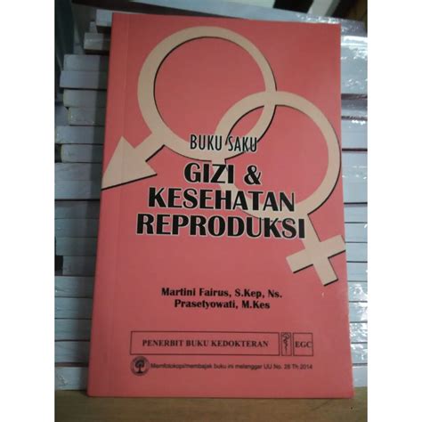 Jual Buku Saku Gizi Dan Kesehatan Reproduksi Shopee Indonesia Riset