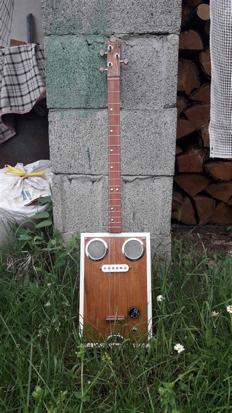 Cbg Deluxe01 Cigar Box Guitar Brand X