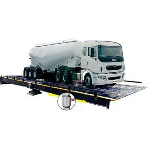 Mild Steel Weighbridge Electronic Pit Type Load Capacity 150 Ton At