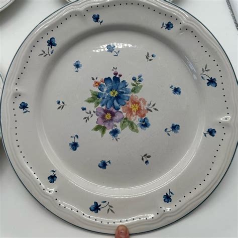 Newcor Dining Vintage Set Of Newcor Provincial Bouquet Dinner