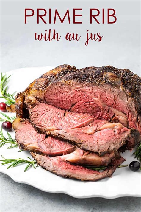 How To Cook A Perfectly Medium Rare Boneless Prime Rib Recipe With Au