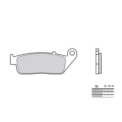 Plaquettes De Frein Brembo Route M Tal Fritt Ho La Tech Roo