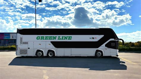 Livery Green Line Avante D Scania K Mod Bussid Youtube