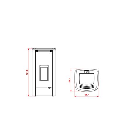 Ecofire Idro Ventilata Maida T Moka Palazzetti