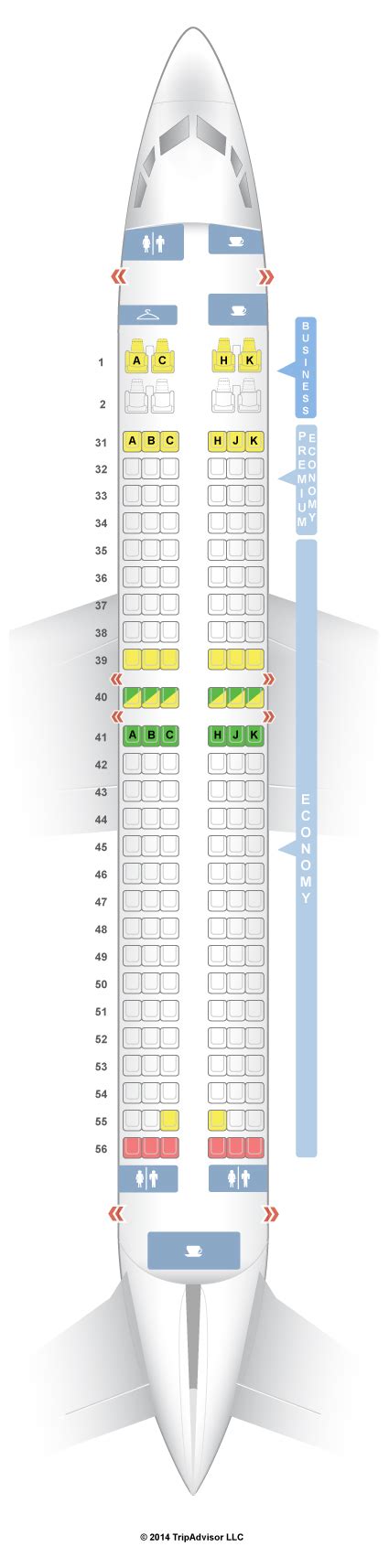 China Southern Airlines 737 800 Seat Map Cabinets Matttroy