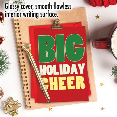 Unique Funny Big Holiday Cheer Christmas Card Nobleworks