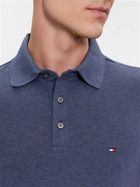 Tommy Hilfiger Polo 1985 Mw0mw17771 Niebieski Slim Fit Modivo Pl