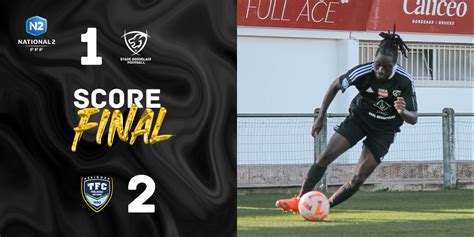 Une défaite amère 1 2 vs Trélissac FC Stade Bordelais Football